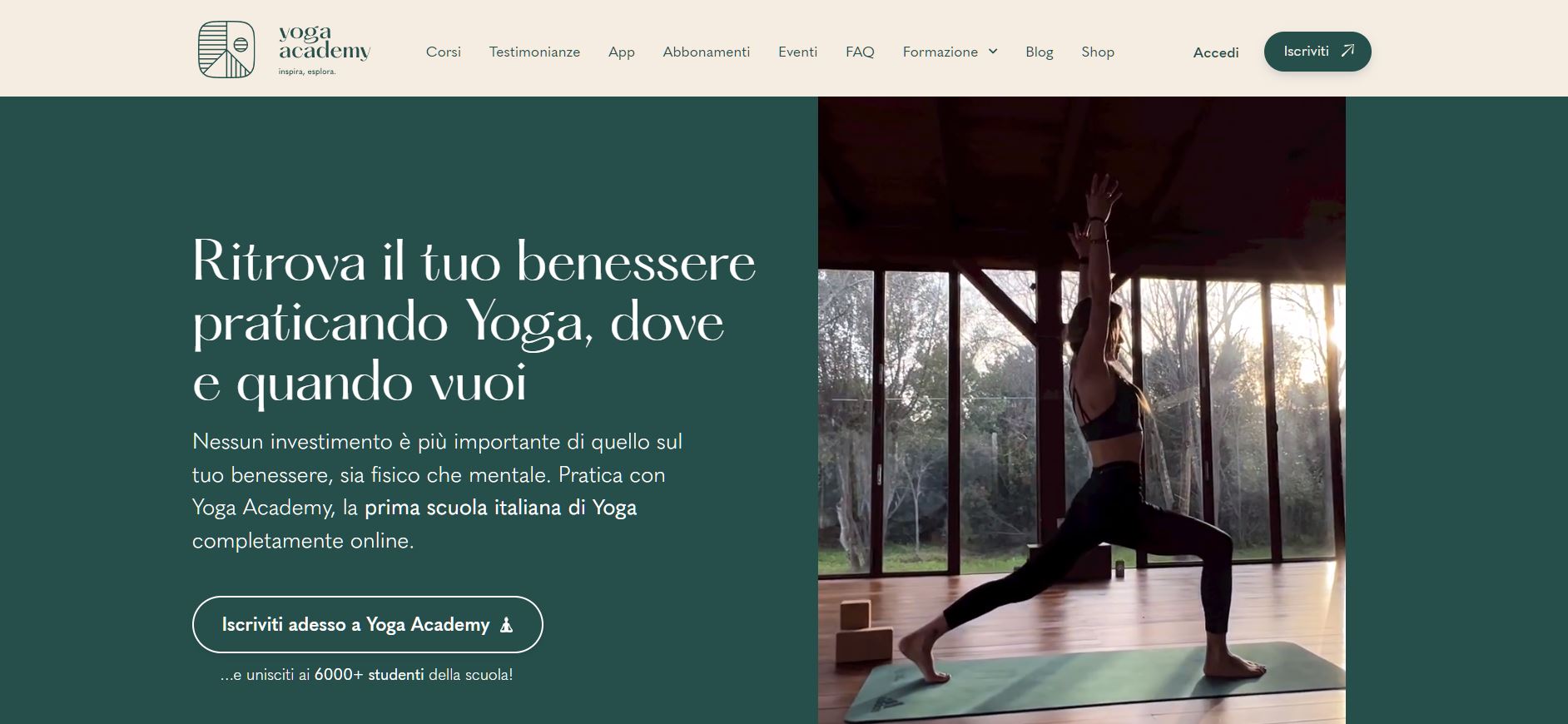 home page yogaacademy.it